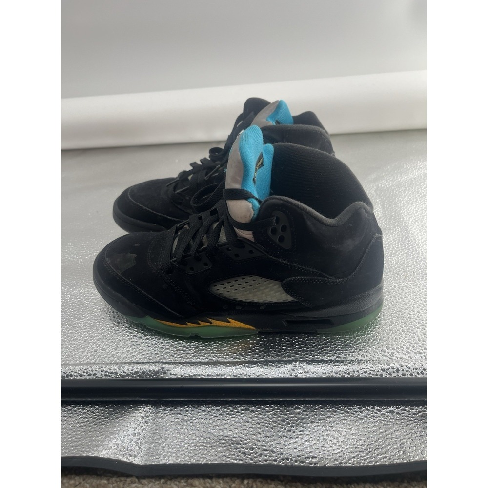 Air Jordan‎ 5 Retro 'Aqua' Men's Size youth 7 Pre-owned Sneakers